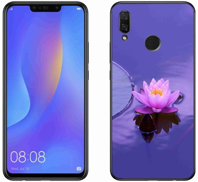 mmCase gelový kryt Huawei Nova 3 - květ na hladině