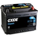 Exide Classic 12V 70Ah 640A EC700 | Zboží Auto