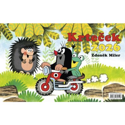 Stolní kalendář Krteček 2026 – Zboží Dáma