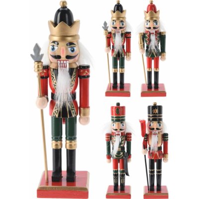 Koopman Tradiční vánoční figurka louskáček různé druhy 15 cm, 1 ks – Hledejceny.cz