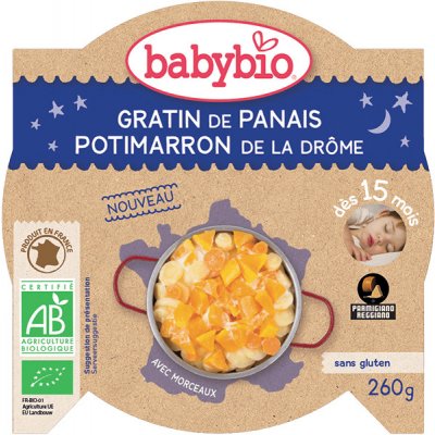 Babybio good Night g ratinovaný pastynák s dýní 260 g – Zboží Mobilmania