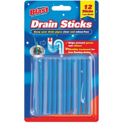 Drain Sticks zázračné čisticí tyčinky do odpadů v domácnosti 12 ks – HobbyKompas.cz