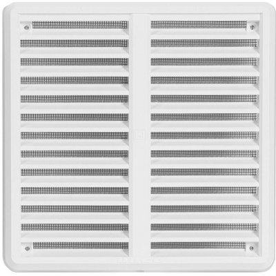 Haco krytka stavitelná se síťovinou 150 x 150 mm bílá – Hledejceny.cz