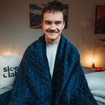 SleepLab Cool & Warm Blue 7 kg 140x200 – Zboží Dáma