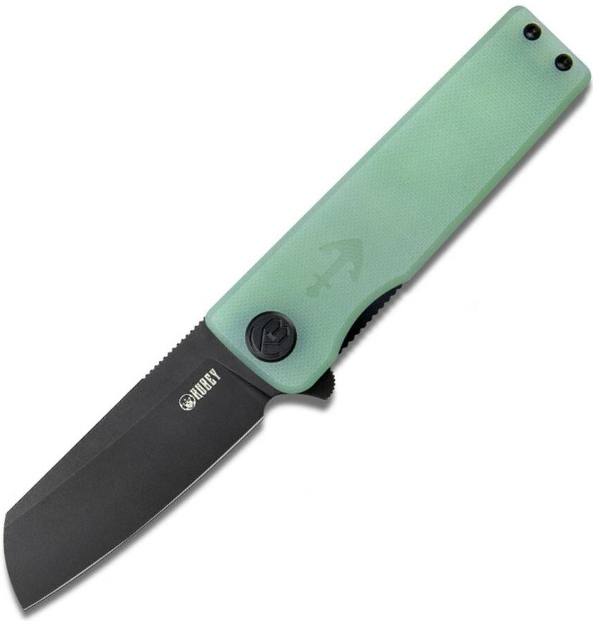 KUBEY Sailor Liner Lock EDC Flipper Knife Jade G10 Handle KU317D
