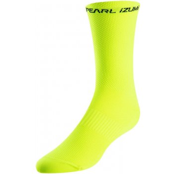 Pearl Izumi ponožky Elite Tall sock fluo yellow