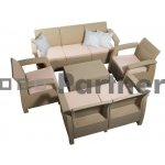 Zahradní nábytek Deokork Corfu Sun cappuccino – Hledejceny.cz