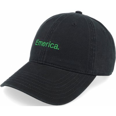 Emerica PURE GOLD DAD HAT BLACK/GREEN – Zboží Dáma