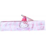 Sun City Dívčí čelenka Hello Kitty bavlna letní Bílá – Zboží Dáma