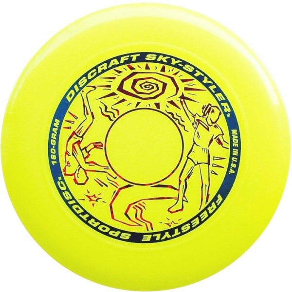 Frisbee Discraft UltiPro-Sky Styler Freestyle žluté