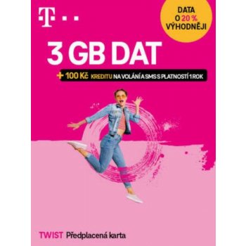 T-Mobile Twist SIM karta 3 GB