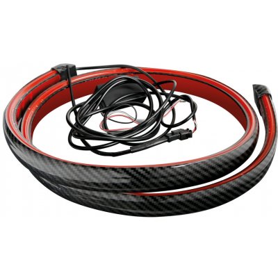 LED pásek na spoiler, brzdové světlo, carbon 12V/120 cm | Zboží Auto