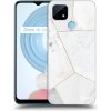 Pouzdro a kryt na mobilní telefon Realme Pouzdro Picasee silikonové Realme C21 - White tile čiré