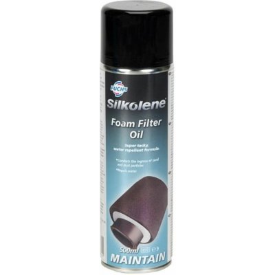 SILKOLENE FUCHS olej pro napouštění filtrů spray FOAM FILTER OIL 500ML (12) (NT) – Hledejceny.cz