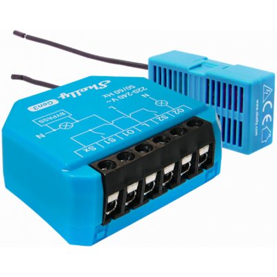 Shelly 2L Gen3 spínací modul bez potřeby neutrálního vodiče, 2 kanály (WiFi, Bluetooth) SHELLY-2L-GEN3 – Zboží Mobilmania