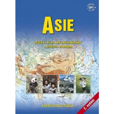 Školní atlas Asie Kartografie – Sleviste.cz