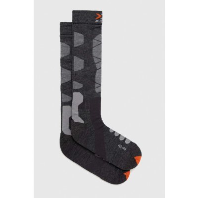 X-Socks Lyžařské ponožky Ski Silk Merino 4.0 .SSKMW19U šedá