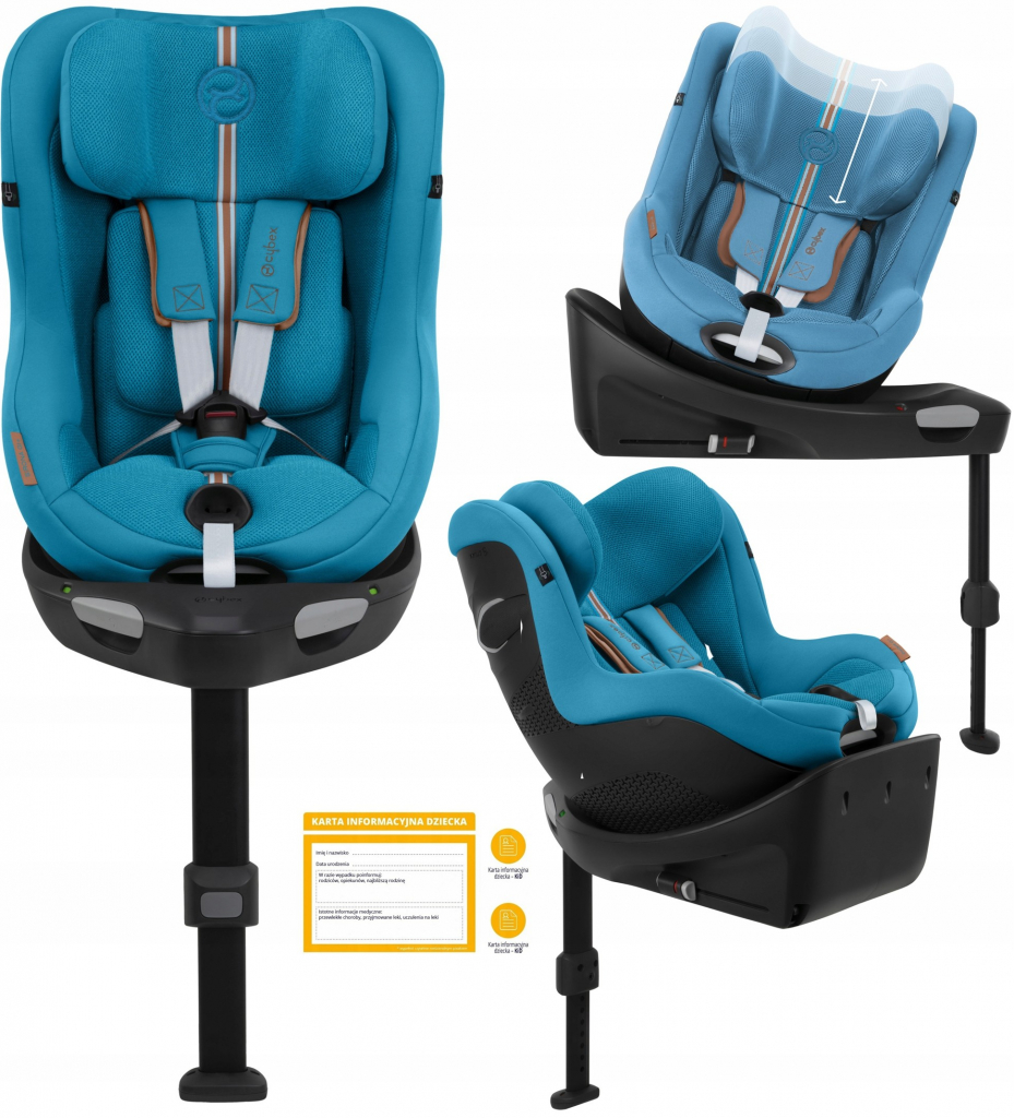 Cybex Sirona Gi i-Size Plus 2023 Beach Blue