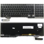 klávesnice Fujitsu Celsius H730 H760 H770 černá/stříbrná UK – Zboží Živě