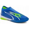 Dětské sálové boty Puma Ultra Match+ LL IT Mid JR modré 107517 03