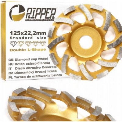Ripper Kotouč brusný diamantový 125 x 22,2 mm M90900 – Zboží Dáma