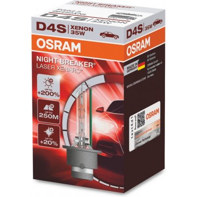 Osram Xenarc Night Breaker Laser 66440XNL D4S-XNBL P32d-5 42V 35W – Zbozi.Blesk.cz