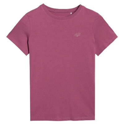 4F Tshirt F2397 vínová – Zboží Dáma