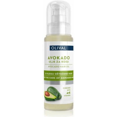 Olival Avocado výživný olej pro poškozené vlasy 60 ml – Hledejceny.cz