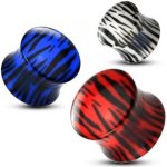 Šperky eshop roztahovák z UV akrylu se spirálovým vírem a dvěma gumičkami C9.10 modrá – Hledejceny.cz