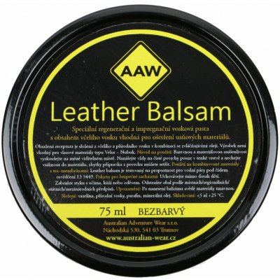 AAW LEATHER BALSAM 75 ml – Hledejceny.cz