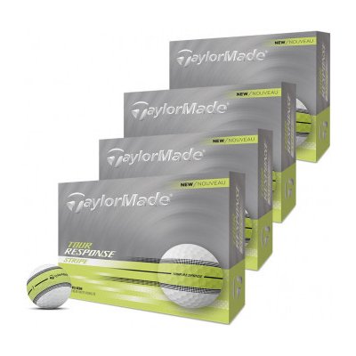 TaylorMade Tour Response Neon Stripe žluté 48 ks – Hledejceny.cz