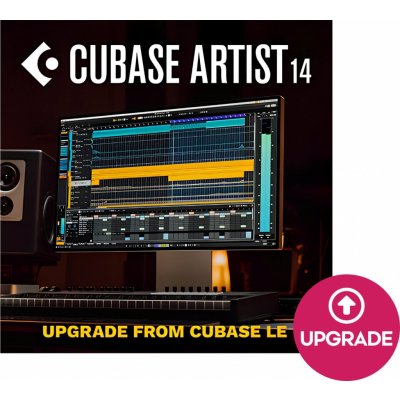 Steinberg Cubase Artist 14 Upgrade LE Digitální produkt – Zboží Živě