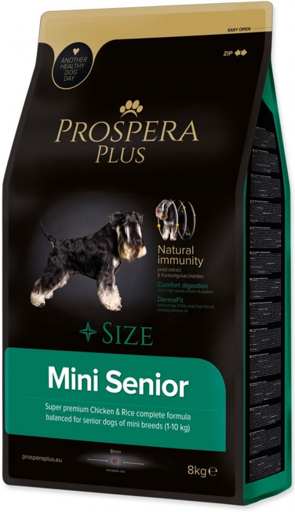 Prospera Plus Mini Senior kuře s rýží 8 kg