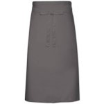 Link Kitchen Wear Kuchařská zástěra X970 Dark Grey Pantone 431 100x70cm – Hledejceny.cz