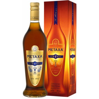 Metaxa 7* 40% 1 l (kazeta) – Hledejceny.cz