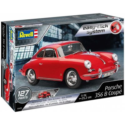 Revell Porsche 356 B Coupe Easy Click 07679 1:16