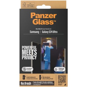 PanzerGlass Privacy Samsung Galaxy S24 Ultra s instalačním rámečkem P7352