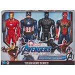 Hasbro Avengers Sada 4 Figurek Panter Iron Man Kapitan Amerika Spiderman – Zbozi.Blesk.cz