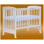 Scarlett LAURA buk bílá s odnímatelným bokem 120 x 60 – Hledejceny.cz