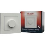 HEATIT Zig Dim 250W White RAL 9003, Zigbee otočný stmívač - HEA-1444420 – Hledejceny.cz