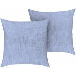 LIVARNO home Mušelínový 2 ks modrá 50 x 60 cm – Sleviste.cz