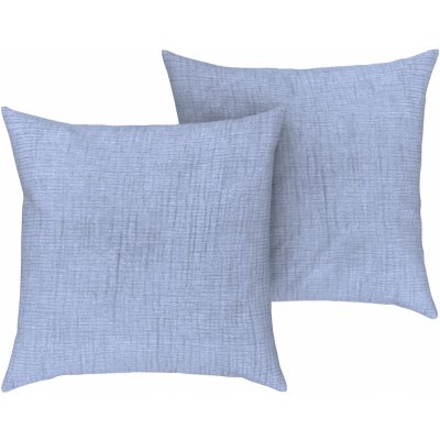 LIVARNO home Mušelínový 2 ks modrá 50 x 60 cm – Sleviste.cz