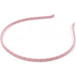 Saténová čelenka do vlasů Varianta: 30 pudrová, Balení: 1 ks – Zboží Mobilmania