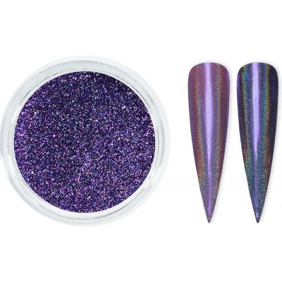 Aglia LASER CHROME MIRROR Violet pigment 0,5 g – Zboží Mobilmania