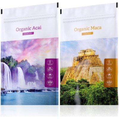 Energy Acai Pure powder 100 g + Organic Maca caps 120 kapslí – Hledejceny.cz