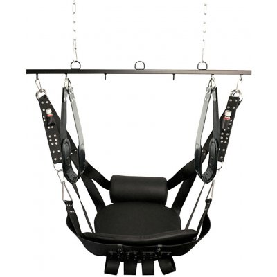 Deluxe Sling VIP Kožené závěsné lůžko BDSM – Zboží Dáma