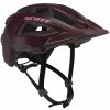 Cyklistická helma Scott groove Plus maroon red 2020