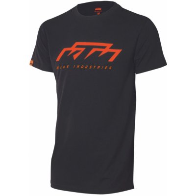 Tričko KTM FT T-Shirt BI Black Černá