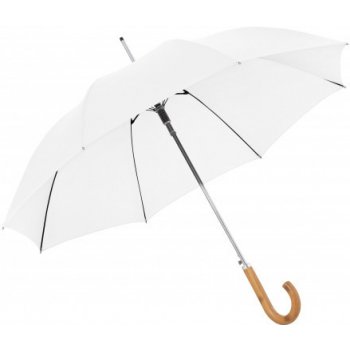 Doppler Mia Vienna holový vystřelovací deštník bílý