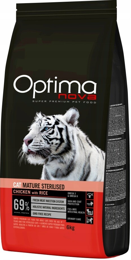 Optimanova suché krmivo pro kuře 8 kg